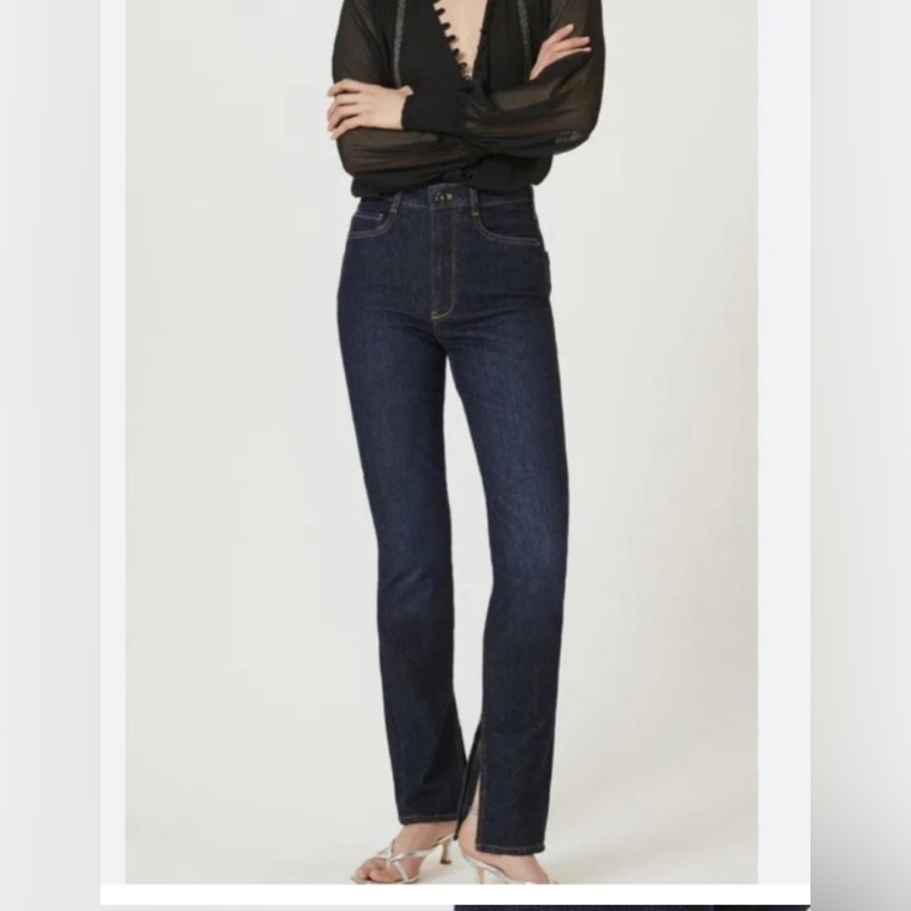 Anthropologie Pilcro and the Letterpress The Split Straight Jean 29T